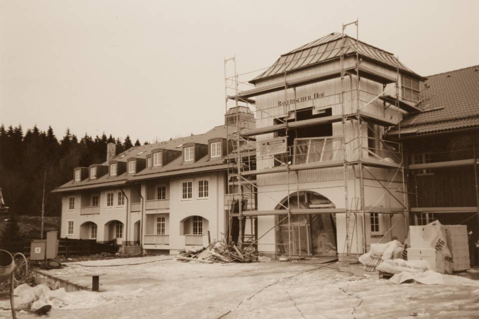 Historisches Bild Hotel Bayerischer Hof Miesbach