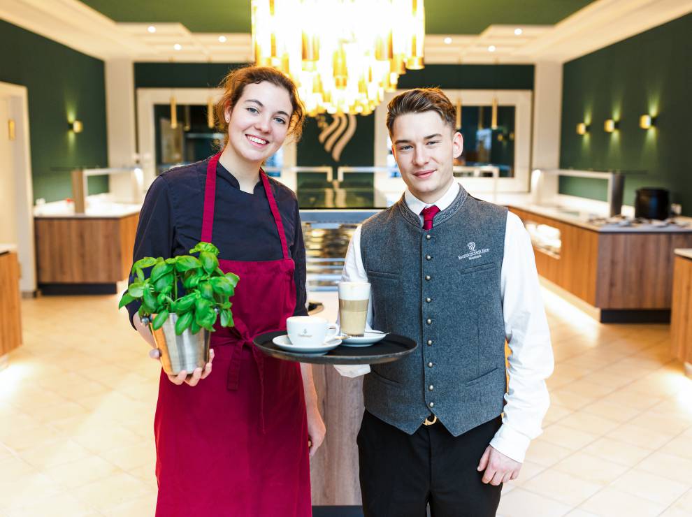 Azubis für Küche und Hotelfach im Hotel Bayerischer Hof Miesbach